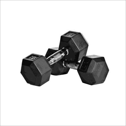 Rubber Hex Dumbbell