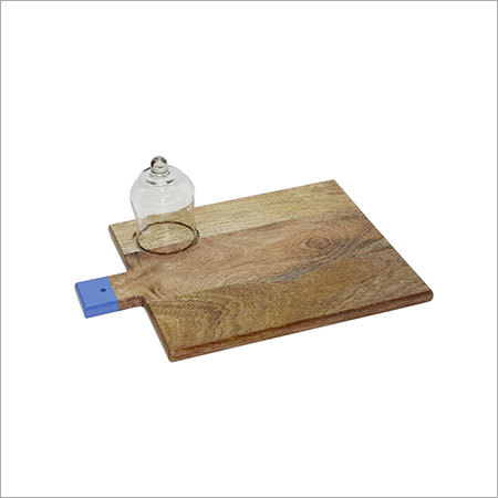 Wooden Chopping Board With Enamel Wooden Chopping Board With Enamel