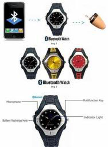 Spy Bluetooth Earpiece Watch Delhi