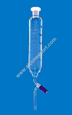 Dropping Funnels, Cylindrical Graduated Application: For Laboratory Use