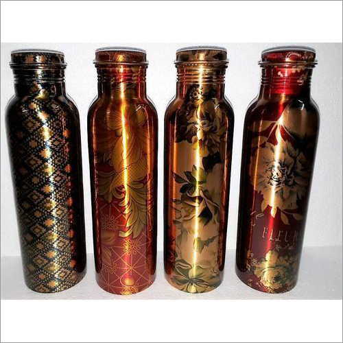 Pure Plain Copper Bottle