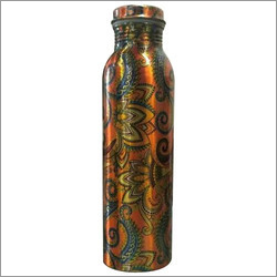 Plain Copper Water Bottle