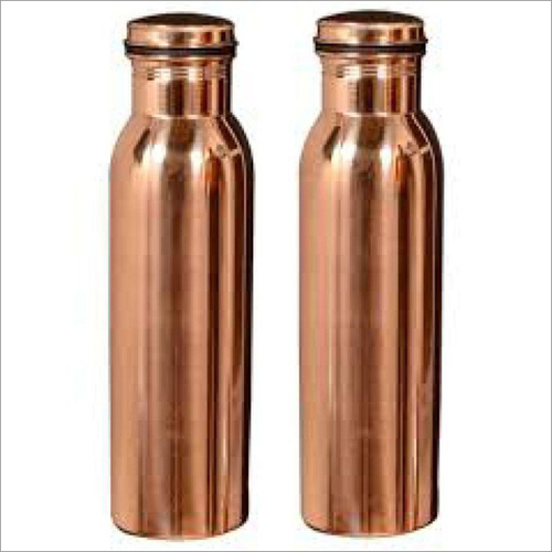 Copper Water Bottle Plain
