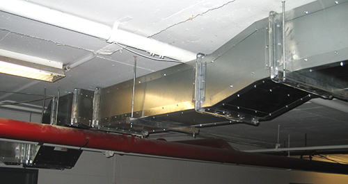 Underground Ceilings Ducting