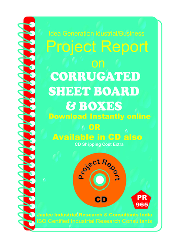 Corrugated Sheet Board and Boxes Manufacturing eBook