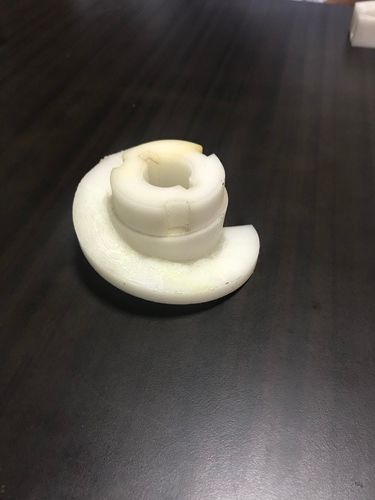 Delrin Gear ( Machined Plastic Part )