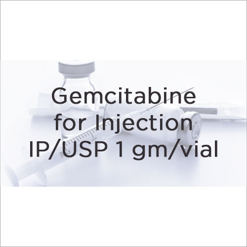 Gemcitabine For Injection Ip/Usp 1 Gm/Vial