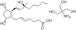 Carboprost Tromethamine - C22H37NO6, 415.5 g/mol | >98% Purity, White Powder, Water Soluble, Refrigerated Storage for Pharmaceutical R&D