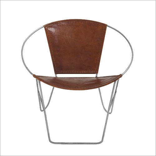 Leather Round Chair