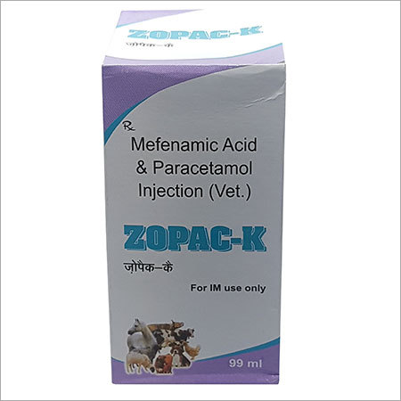 Mefenamic Acid & Paracetamol 99 mL Injection