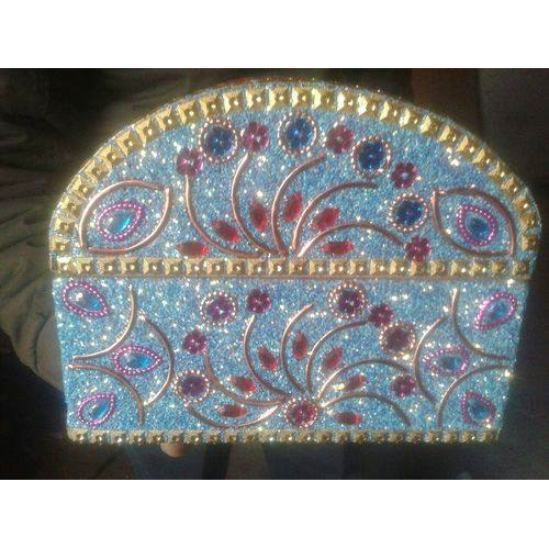 Gift Box - Cardboard with Glitter, 10x8x5 Inches, Silver | Attractive Packaging, Customizable Options, Elegant Design, Durable Material