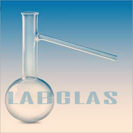 Flask Distillation With Side Tube At 75 Degree Angle By Labglas Scientific Equipments