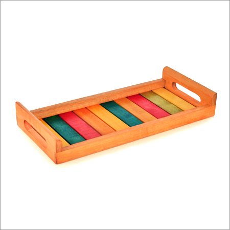 Rainbow Wooden Tray