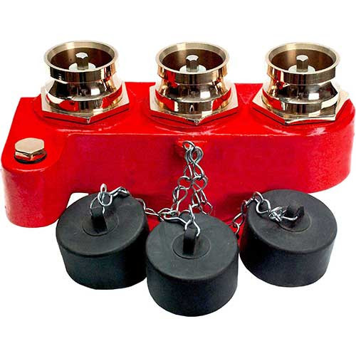 Three Way Fire Brigade Connection