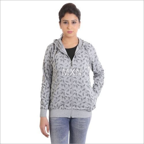 Ladies Fancy Sweat Jacket