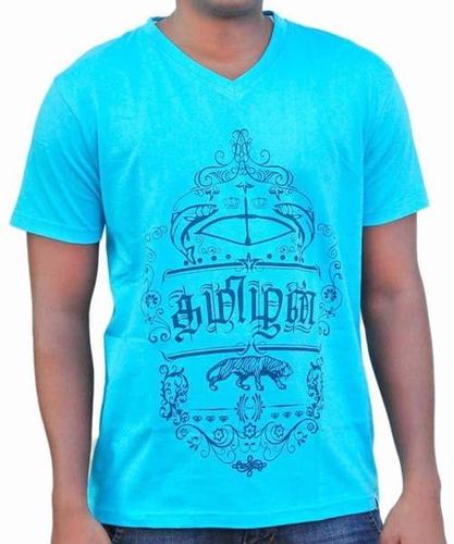 Sticker Printed T Shirts