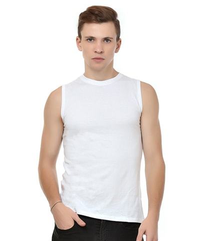 100% Cotton Round Neck Sleeveless T Shirts