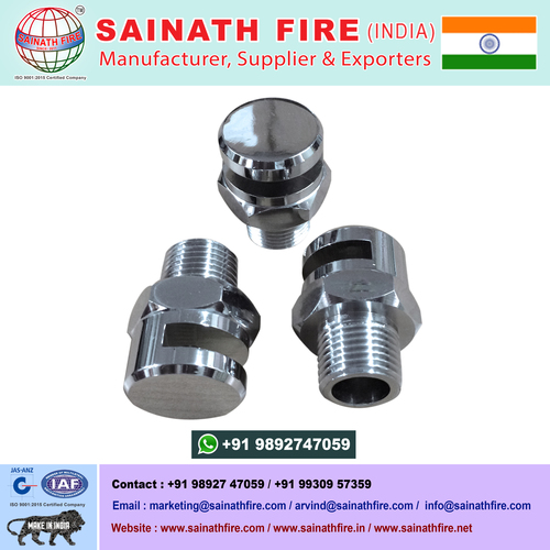 Stainless Steel Water Curtain Nozzles By SAINATH FIRE