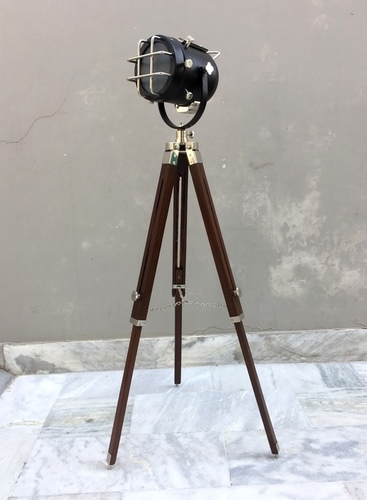 Two Tone Nautical Floor Lamp