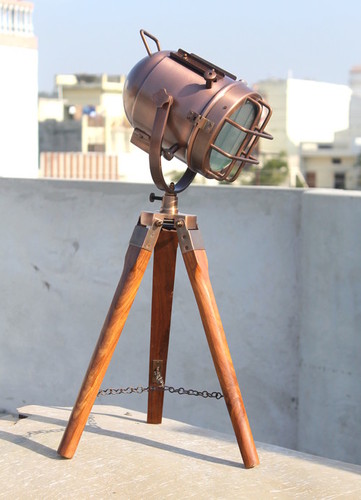 Copper Desk Spotlight/Lamp