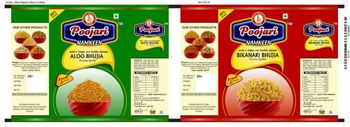 Poojari Namkeen Packaging Pouches