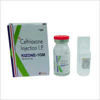 Kizone- 1GM (Ceftriaxone injection 1Gm)