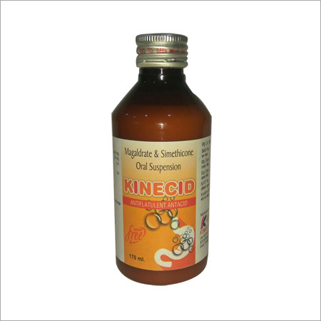 Kinecid Syrup (megalderate 400 mg+simethicone 20mg suspension)