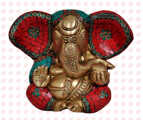 Brass Ganesha Statue