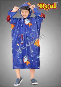 Luster Printed Raincoat