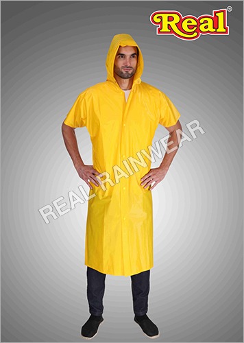 Half Plastic Raincoat
