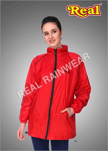 Red Rain Jackets