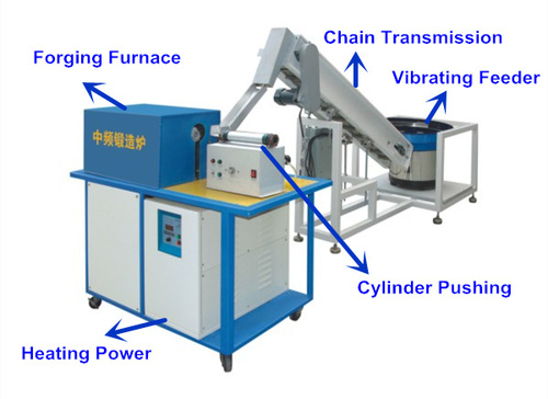 Steel Rod Automatic Hot Forging Machine Host Weight: 200 Kilograms (Kg)