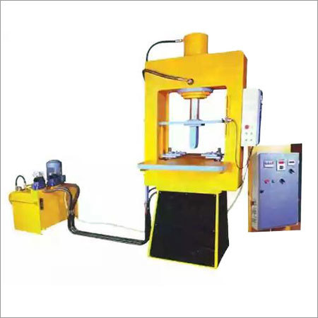 Hydraulic Tile Press D Moulding Machine By SHIVAM ENGINEERING WORKS