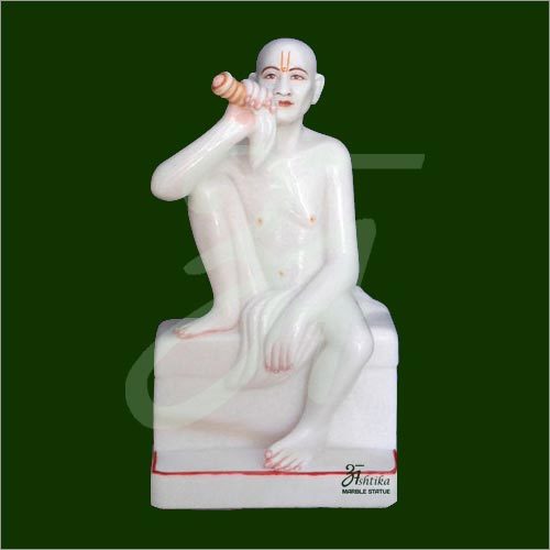 Marble Gajanan Maharaj Statue