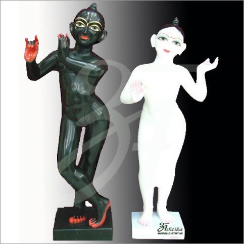 Iskcon Radha Krishna Marble Statue