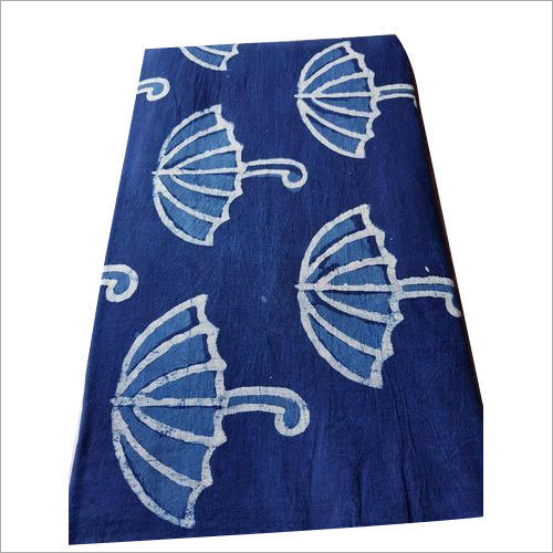 Umbrella Dabu Print Fabric
