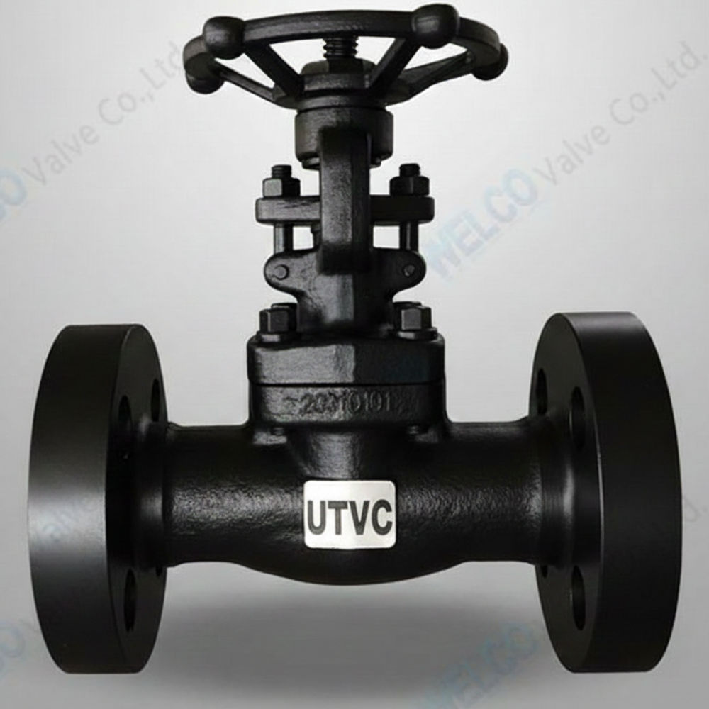 Forged Steel Globe Valves Class 1500 Flanged End - Material: Brass