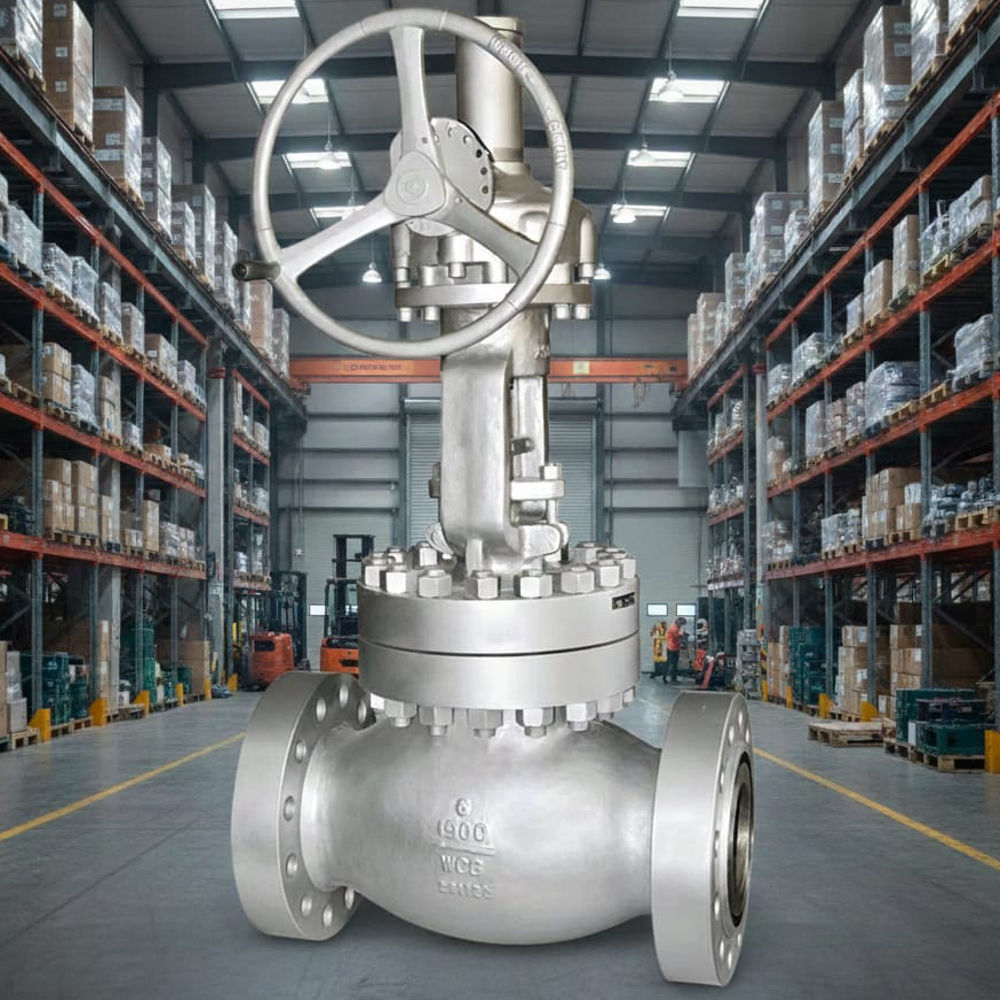Cast Steel Globe Valves Class 900 Flanged End - Height: 50  Centimeter (cm)