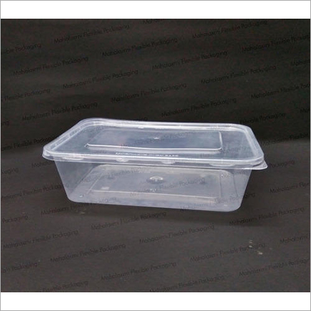 Disposable Plastic Rectangle Tray