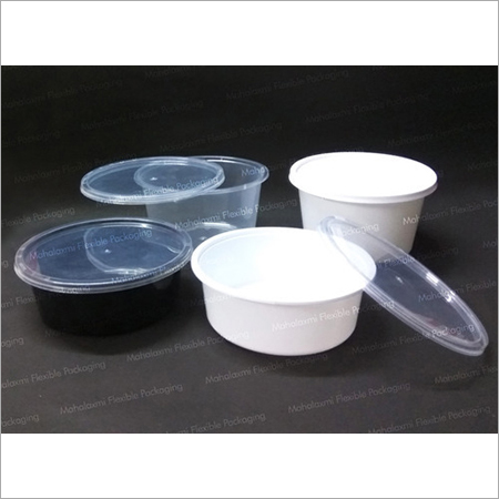 Round Curry Containers
