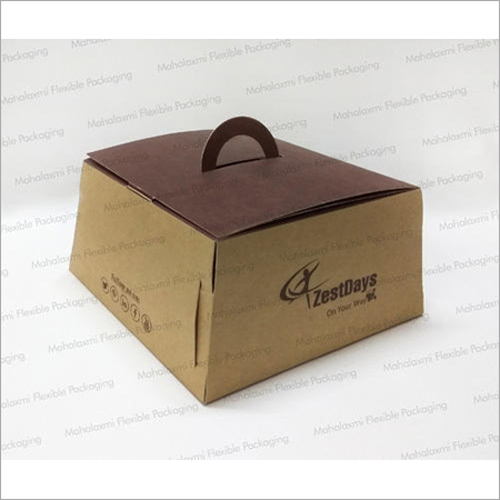 Kraft Paper Cake Box