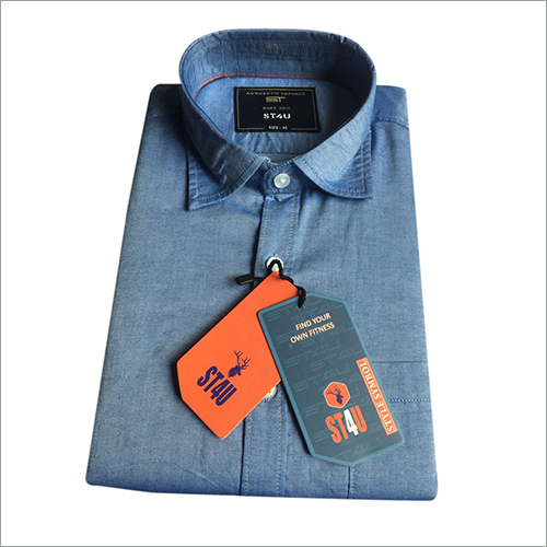 Men Plain Casual Shirt