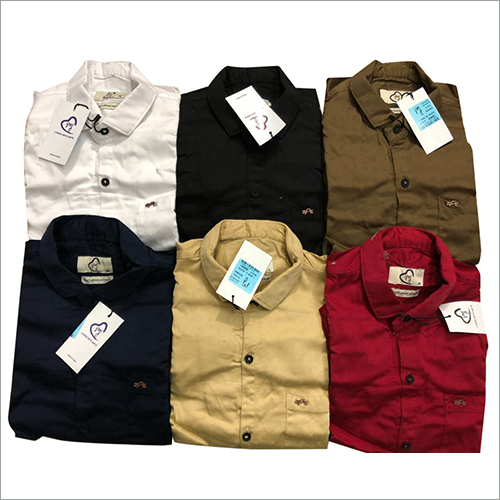 Coloured Cotton Shirt
