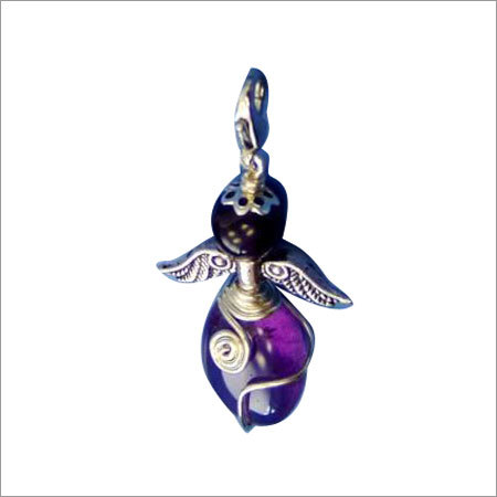 Amethyst Charm Pendant