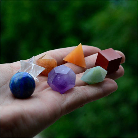 Seven Chakra Geometry Set By SAANKS GEMS AND AGATE EXPORTS