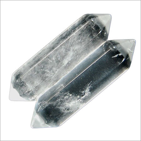Clear Quartz Doublepiont Pencil