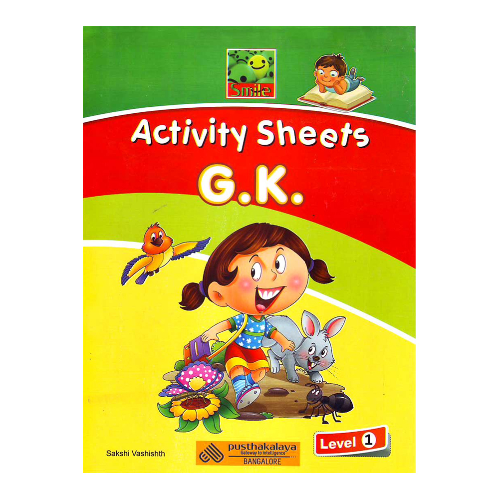 Smile Activity Sheets G.K Level - 1 Book
