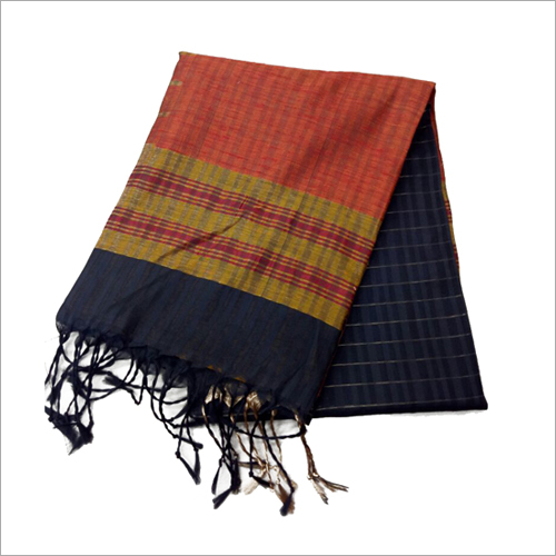 Ladies Tussar Raw Silk Saree (Korvai Silk)