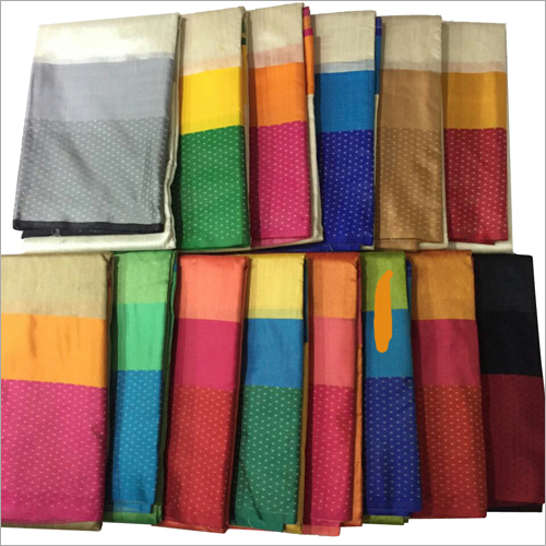 Multi Color Tussar Satvik Silk Saree