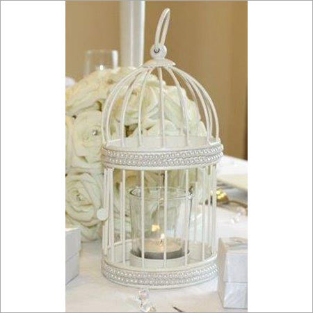 Bird Cage Style Candle Lantern